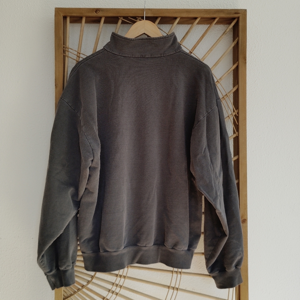 ** ON HOLD** Los Angeles Apparel Half Zip Pullover Sweatshirt/ Size Large - Picture 8 of 14